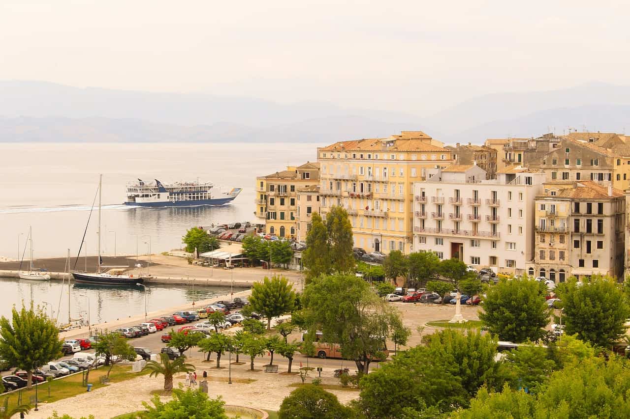 corfu port transfers and travel services