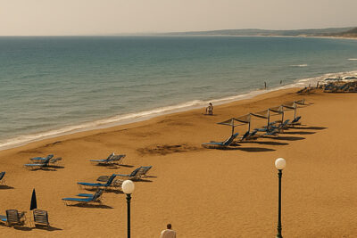 Discover Perivoli Beach, South Corfu: Tranquil Beauty & Easy Transfers