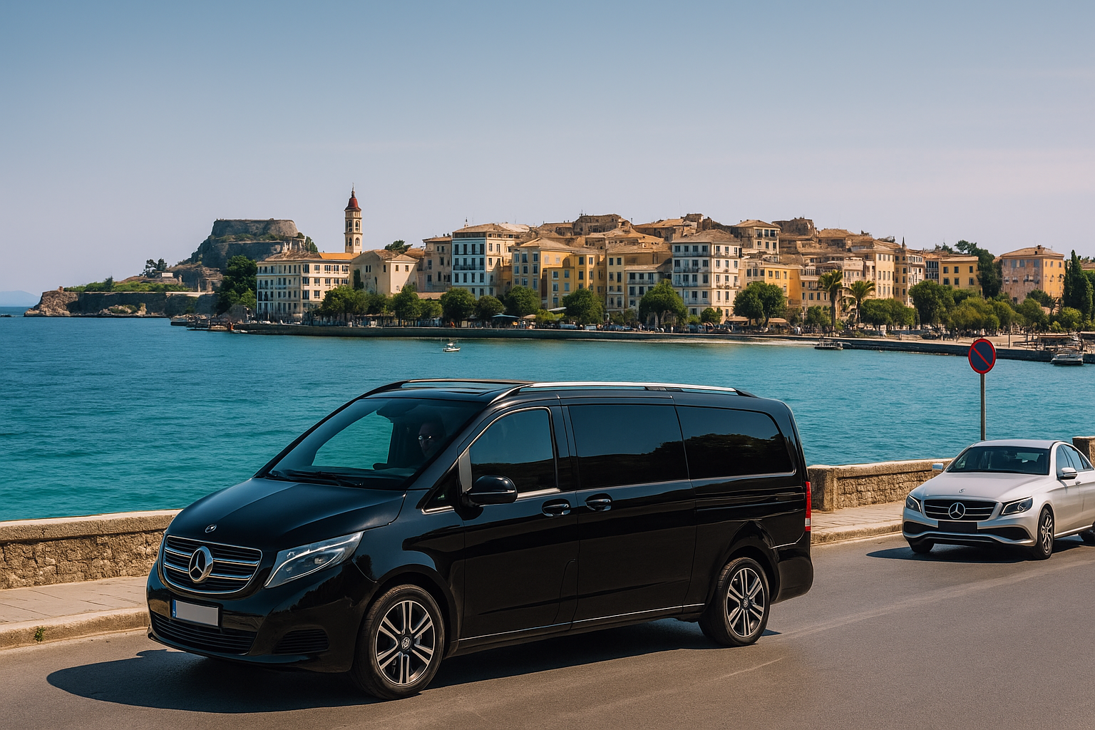 Over 65% of visitors from the UK pre-book their Corfu airport hotel transfer